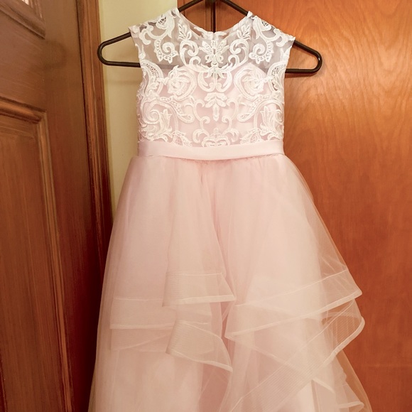 Blush Pink - Dress perfect for a Party, Special Occasion or Flower Girl - Picture 6 of 8
